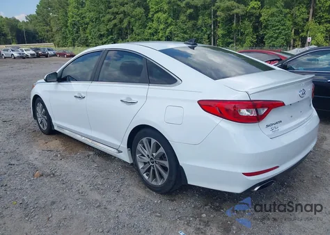 2017 Hyundai Sonata Sport из США, поврежденный, VIN 5NPE34AF1HH580445